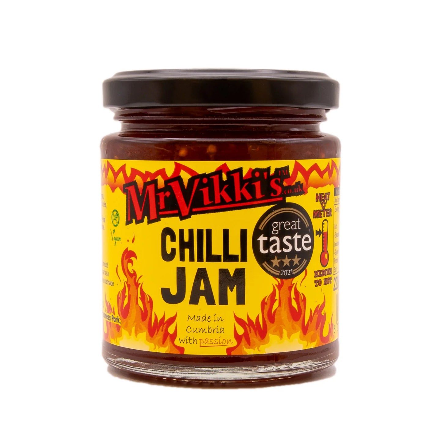 Mr Vikki’s Chilli Selection Pack – Chilli Jam, Banana Habanero & King Naga Hot Pickle | 3 Jar Gift Set