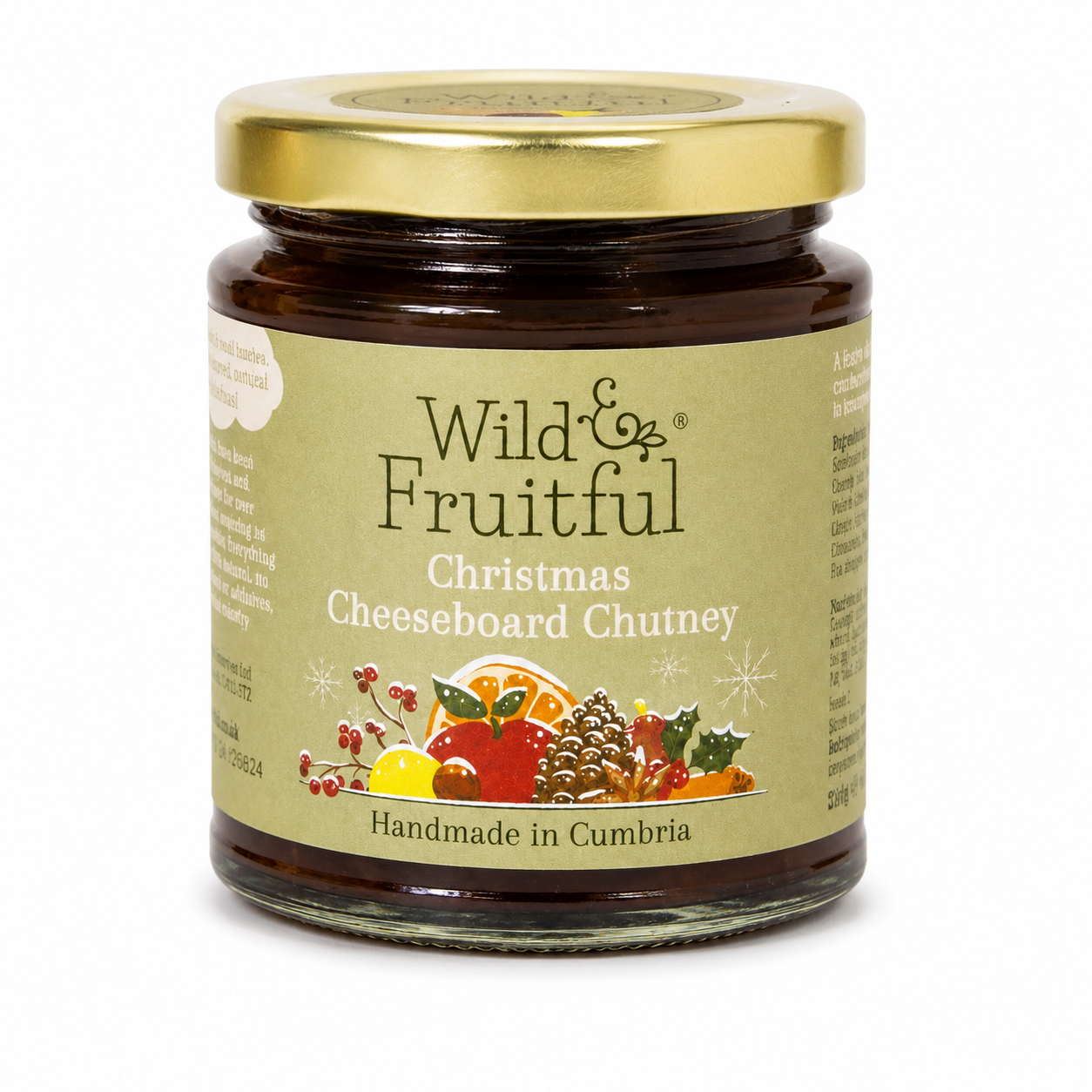 Wild & Fruitful Christmas Cheeseboard Chutney 210g