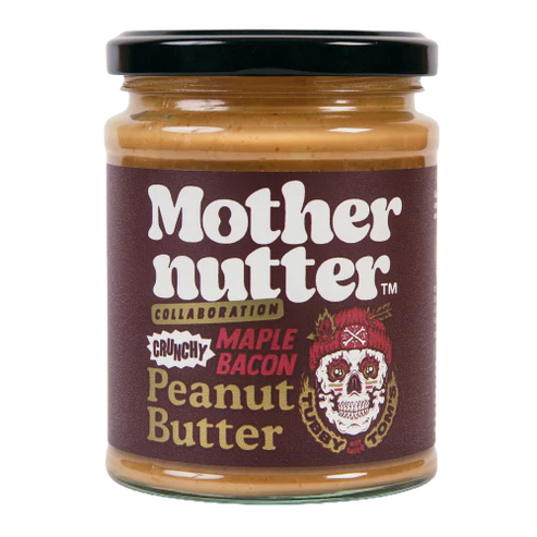 Wild and Fruitful Mothernutter Crunchy Maple Bacon Peanut Butter 280g