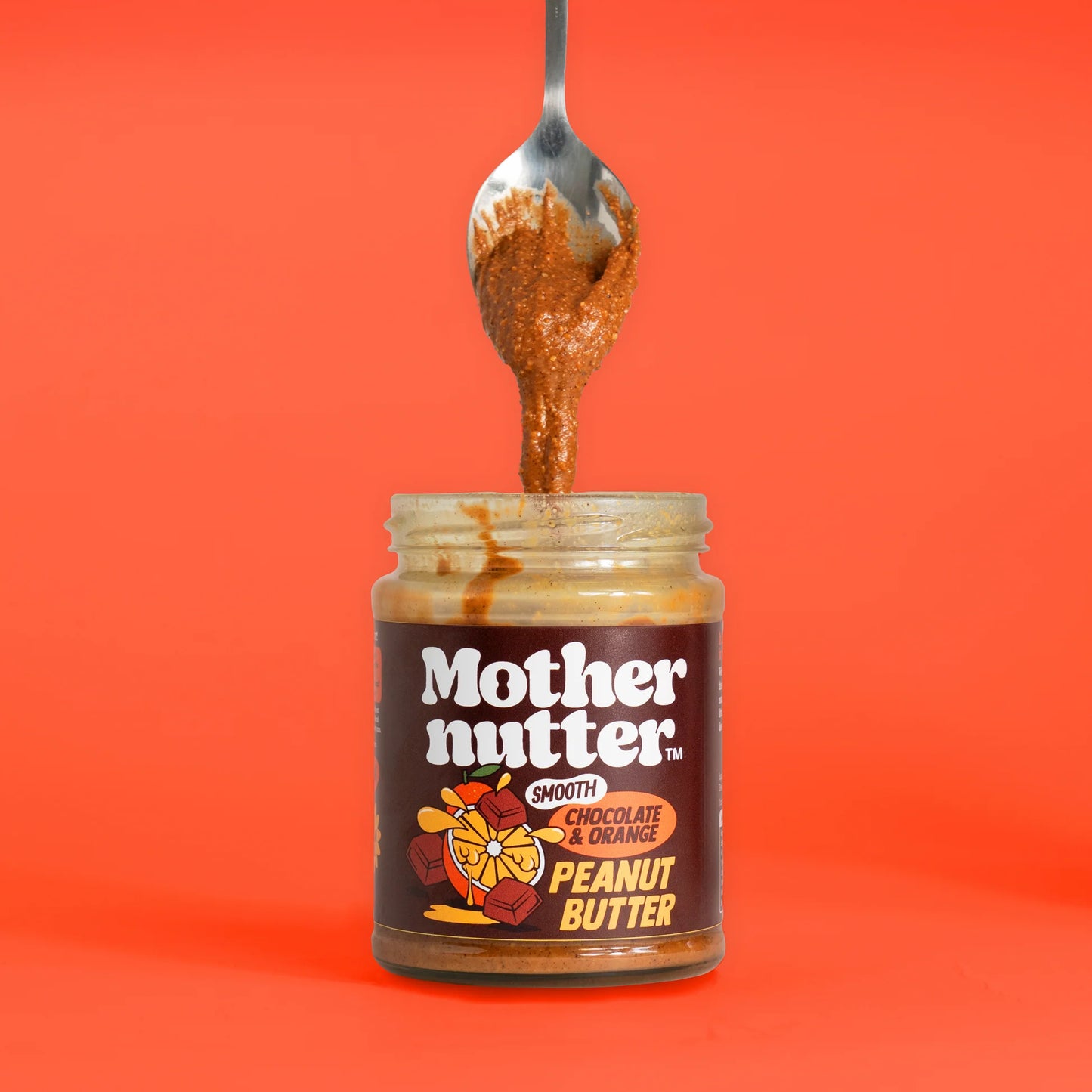 Wild and Fruitful Mothernutter Smooth Chocolate & Orange Peanut Butter 280g