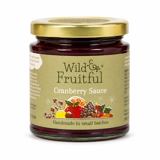 Wild & Fruitful Christmas Cranberry Sauce 200g