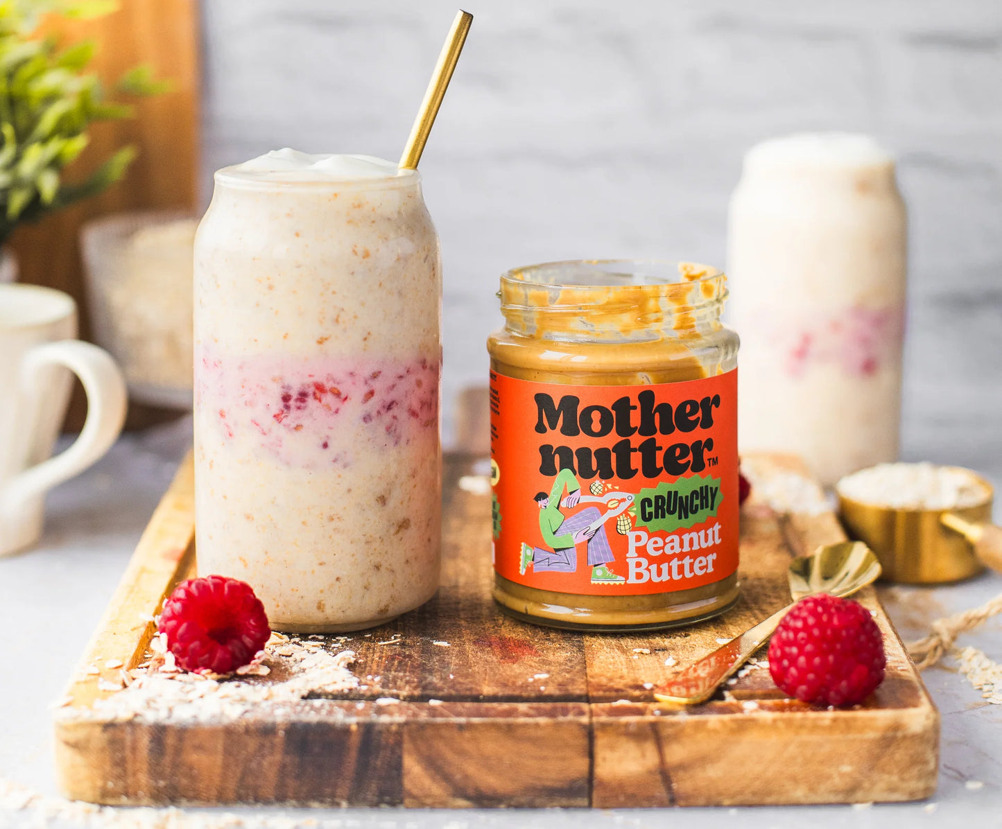 Wild and Fruitful Mothernutter Crunchy Peanut Butter 280g