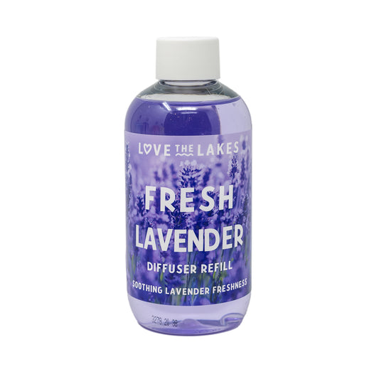Love the Lakes Fresh Lavender 200ml Reed Diffuser Refill