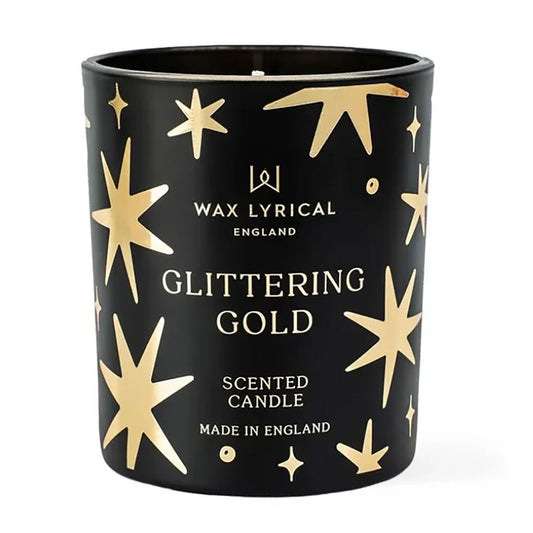 Wax Lyrical Glittering Gold Candle