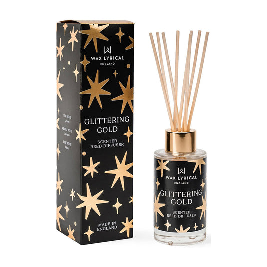 Wax Lyrical Glittering Gold 100ml Diffuser