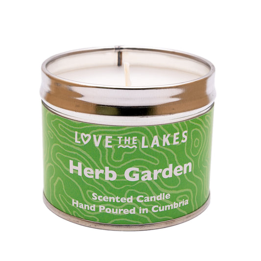 Love the Lakes Herb Garden Candle Tin - Available in Two Sizes