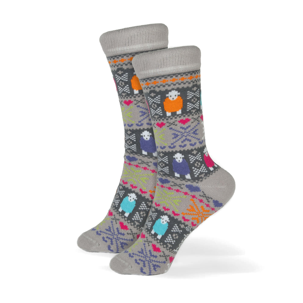 Herdy Fair Isle Socks