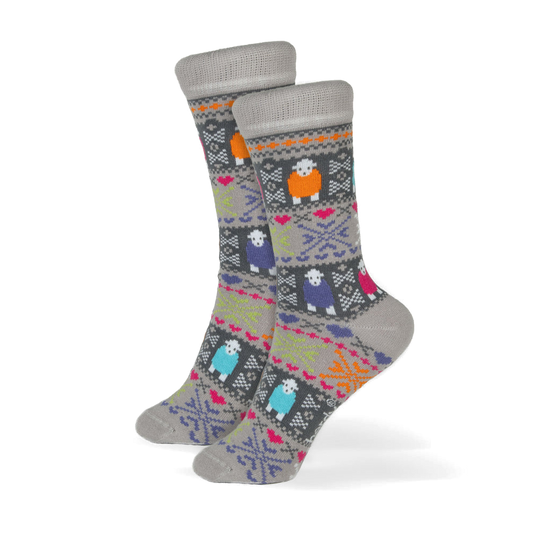 Herdy Fair Isle Socks