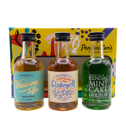 Pennington’s Liqueur Trio Gift Set – 3 x 5cl