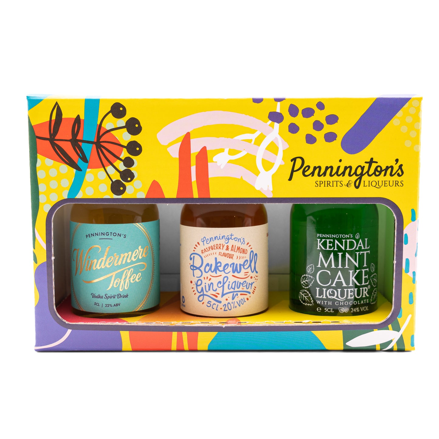 Pennington’s Liqueur Trio Gift Set – 3 x 5cl