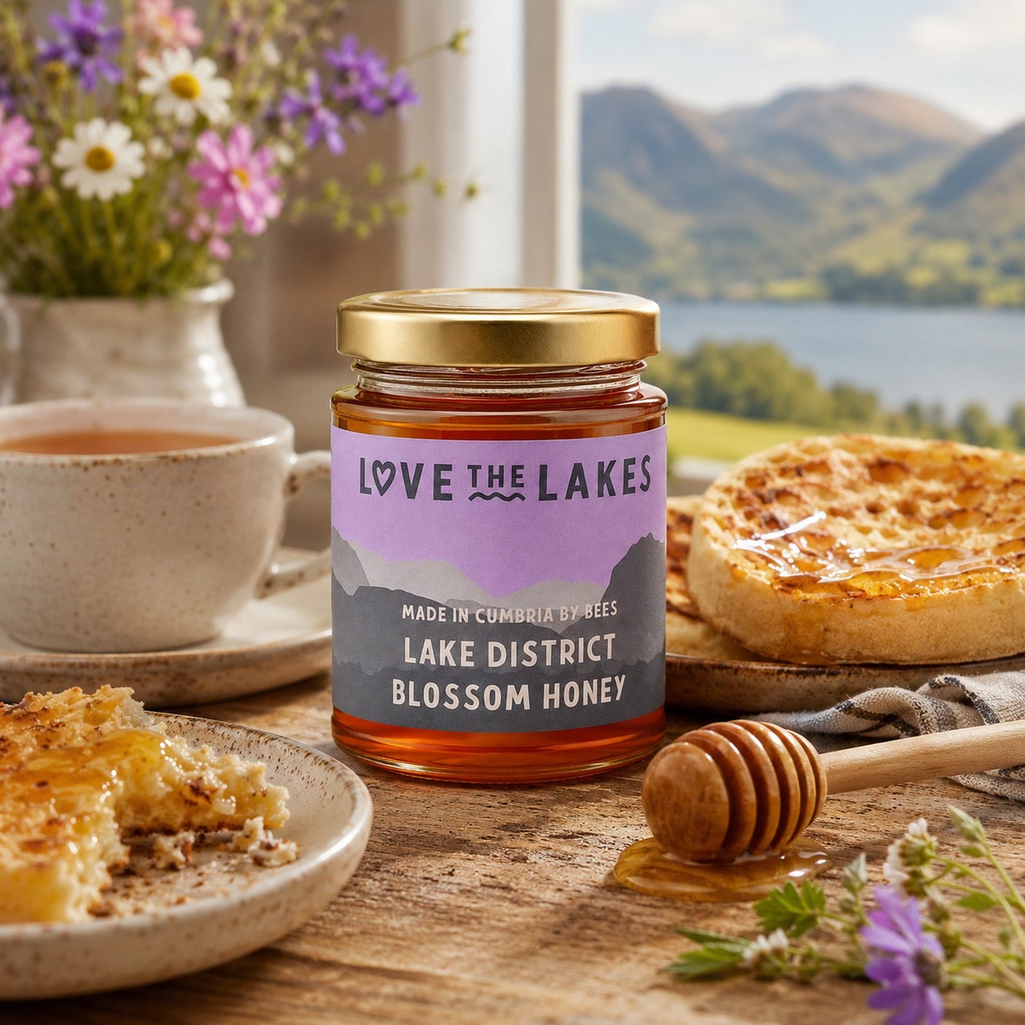 Love the Lakes Lake District Blossom Honey 227g