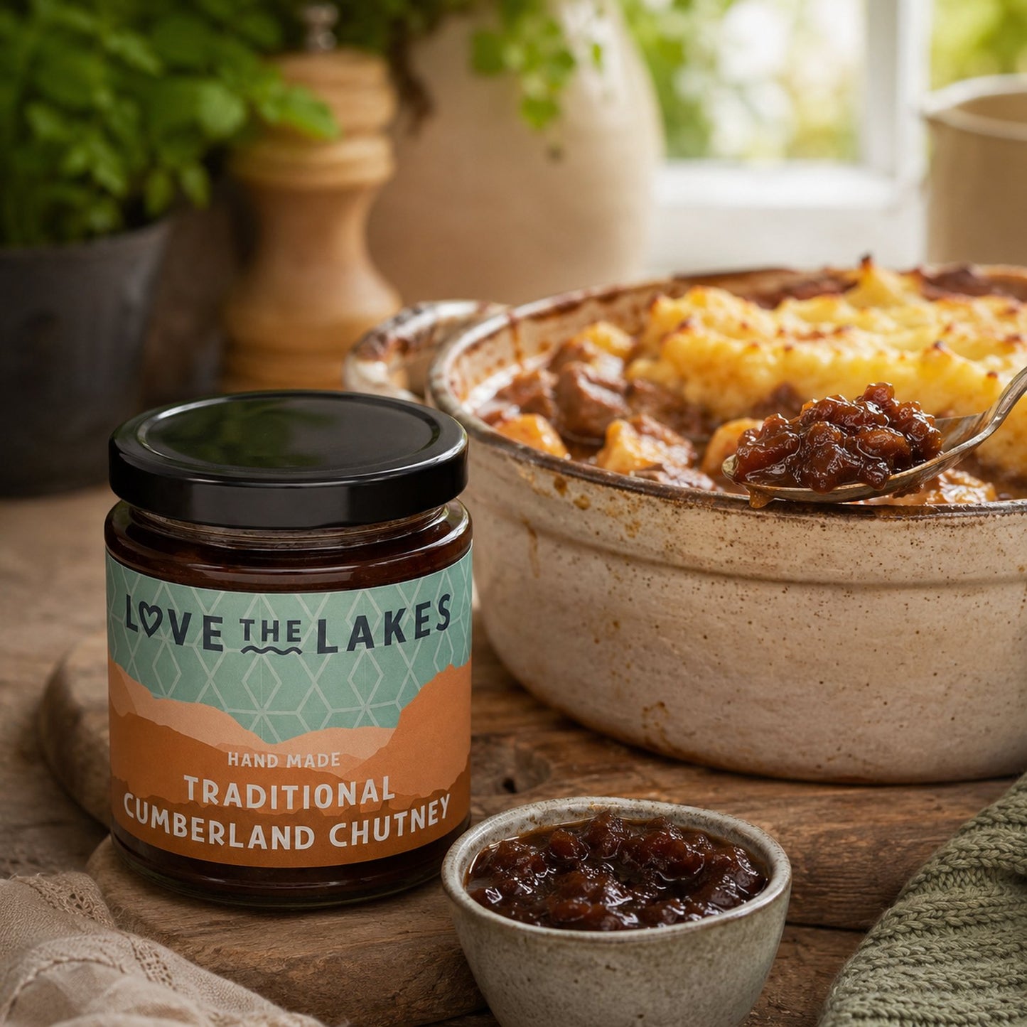 Love the Lakes Traditional Cumberland Chutney 210g
