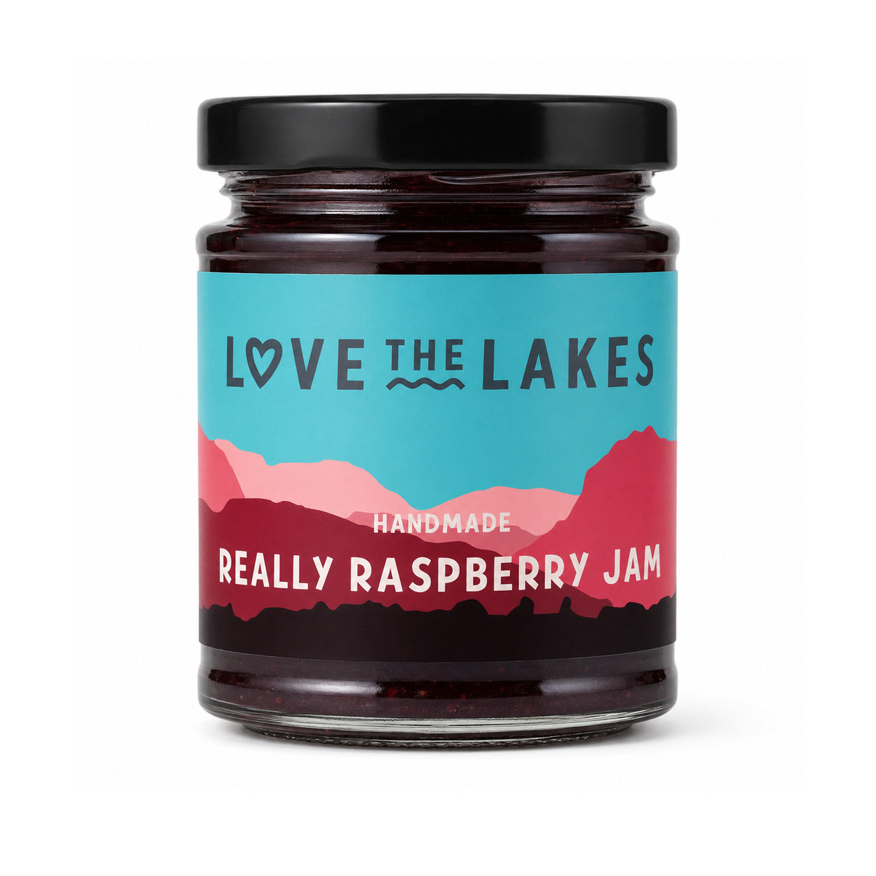 Love the Lakes Really Raspberry Jam 227g