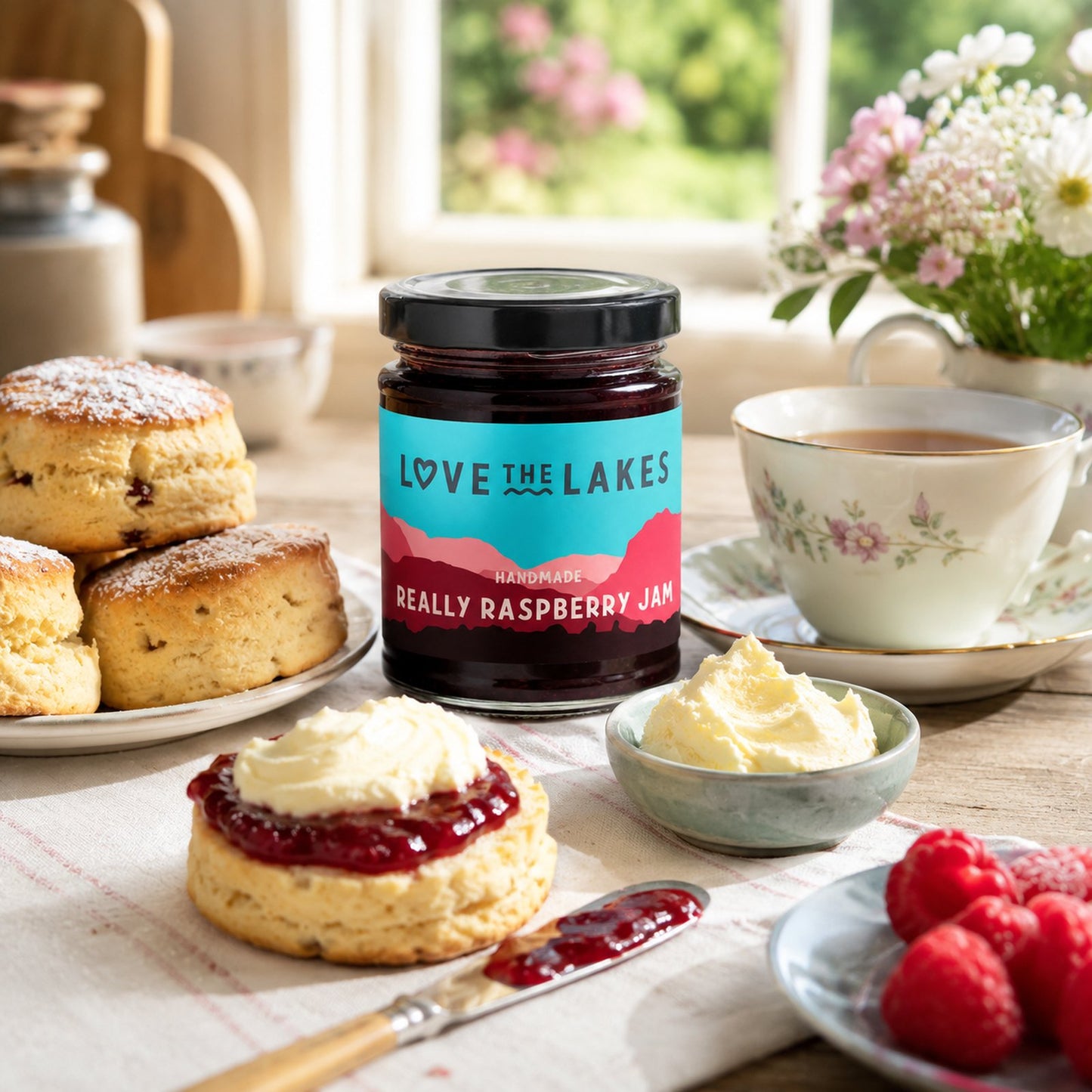 Love the Lakes Really Raspberry Jam 227g