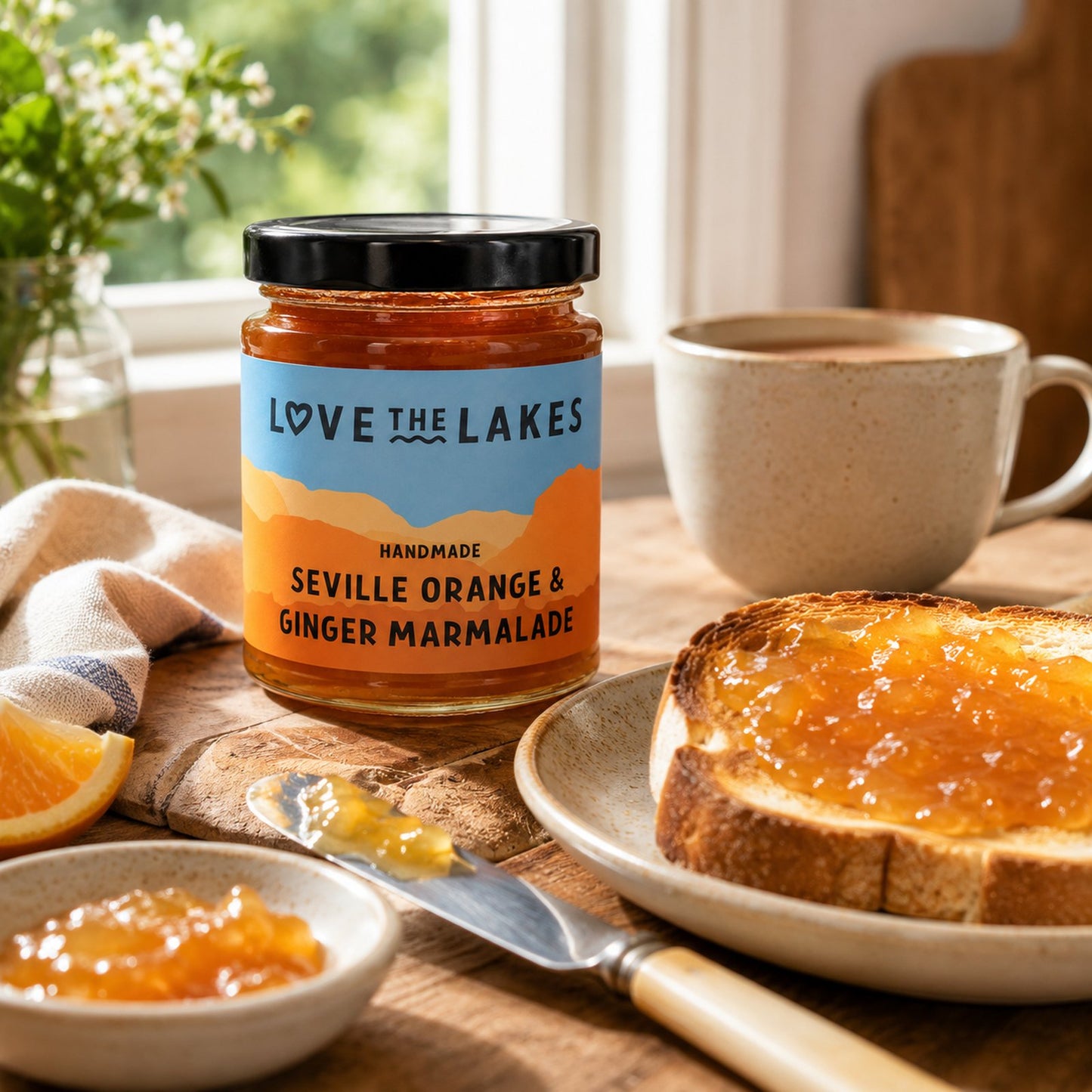 Love the Lakes Seville Orange and Ginger Marmalade 227g