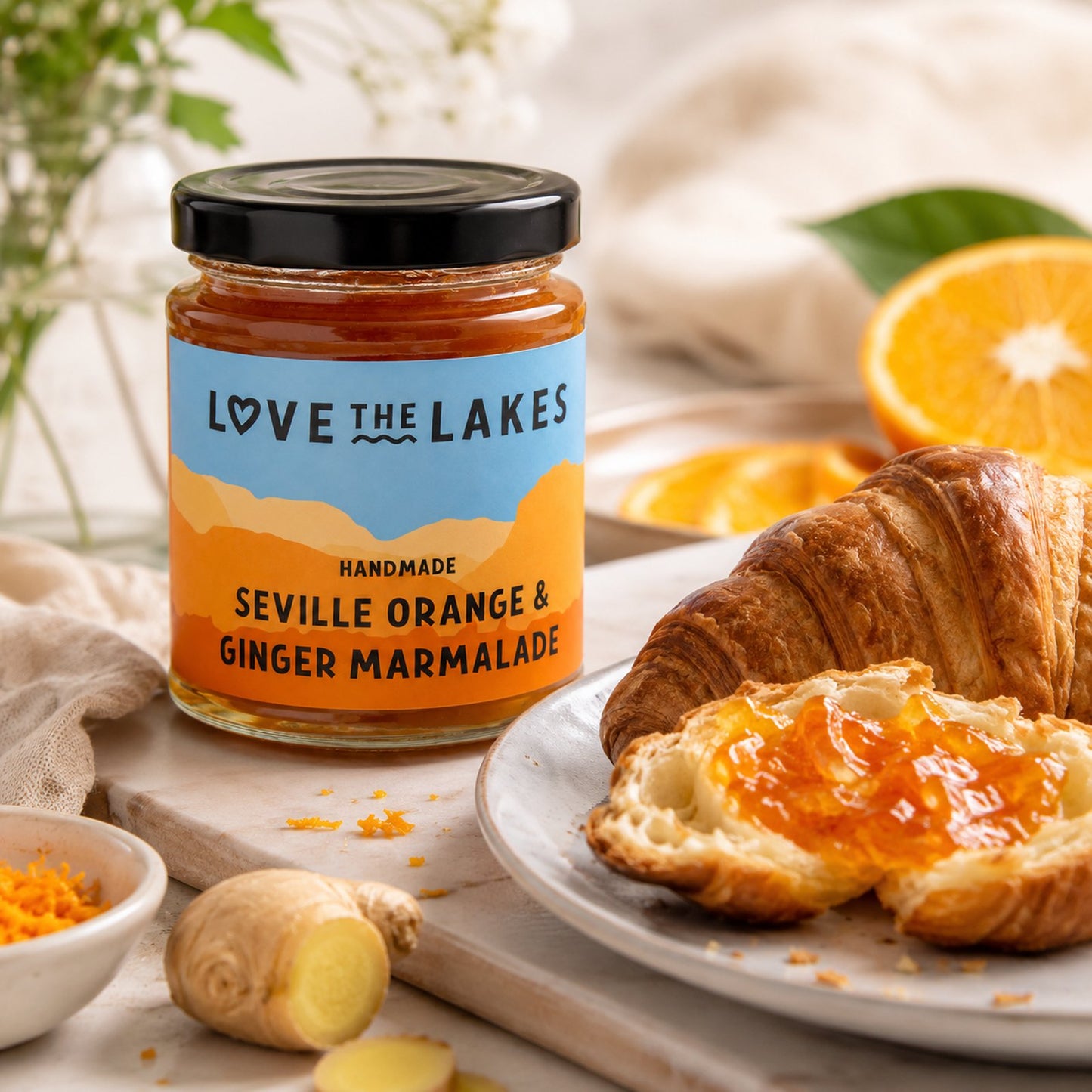 Love the Lakes Seville Orange and Ginger Marmalade 227g