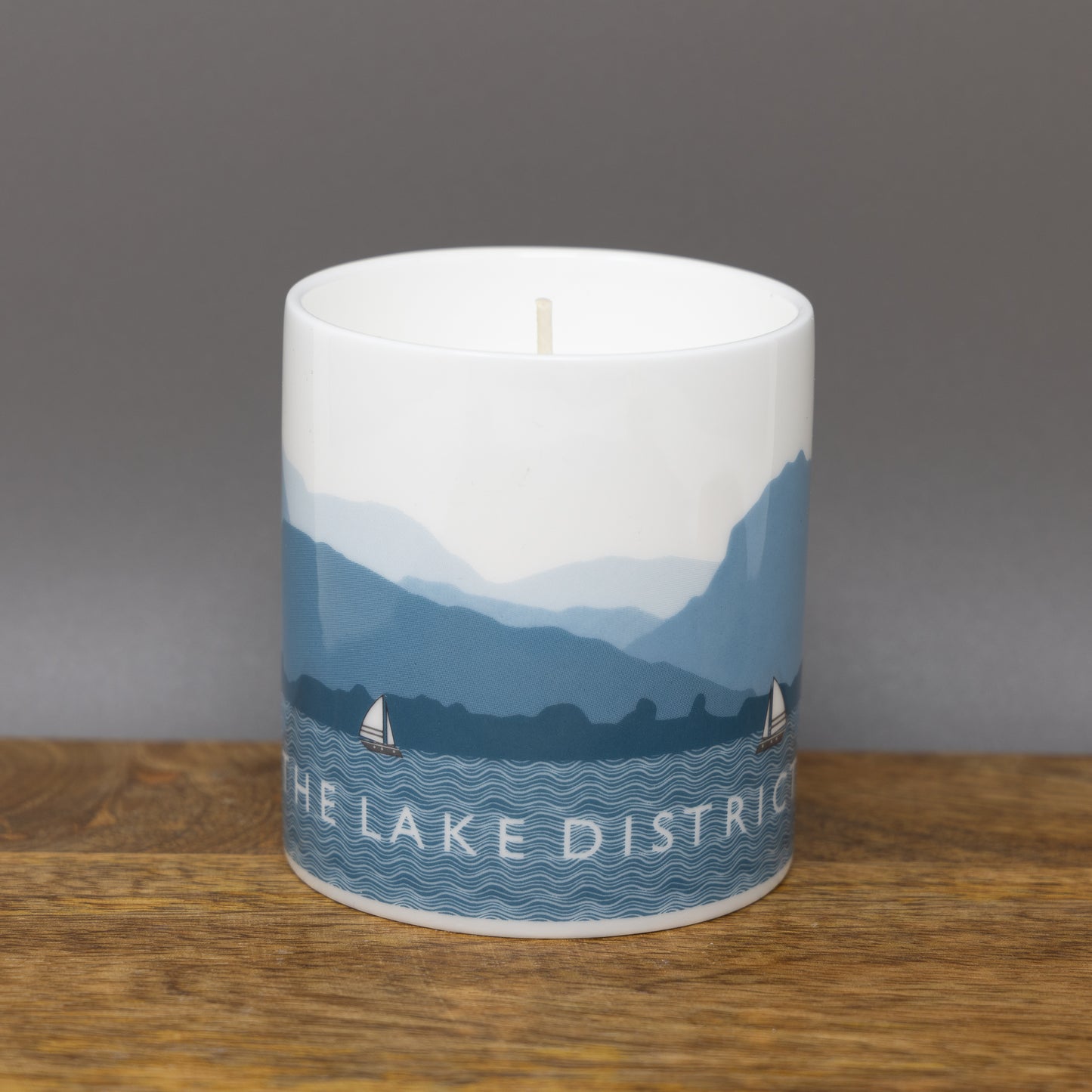 Love the Lakes Fragranced Wax Filled Bone China Pot