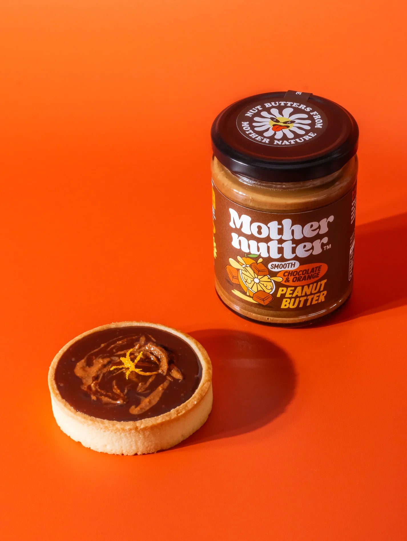 Wild and Fruitful Mothernutter Smooth Chocolate & Orange Peanut Butter 280g