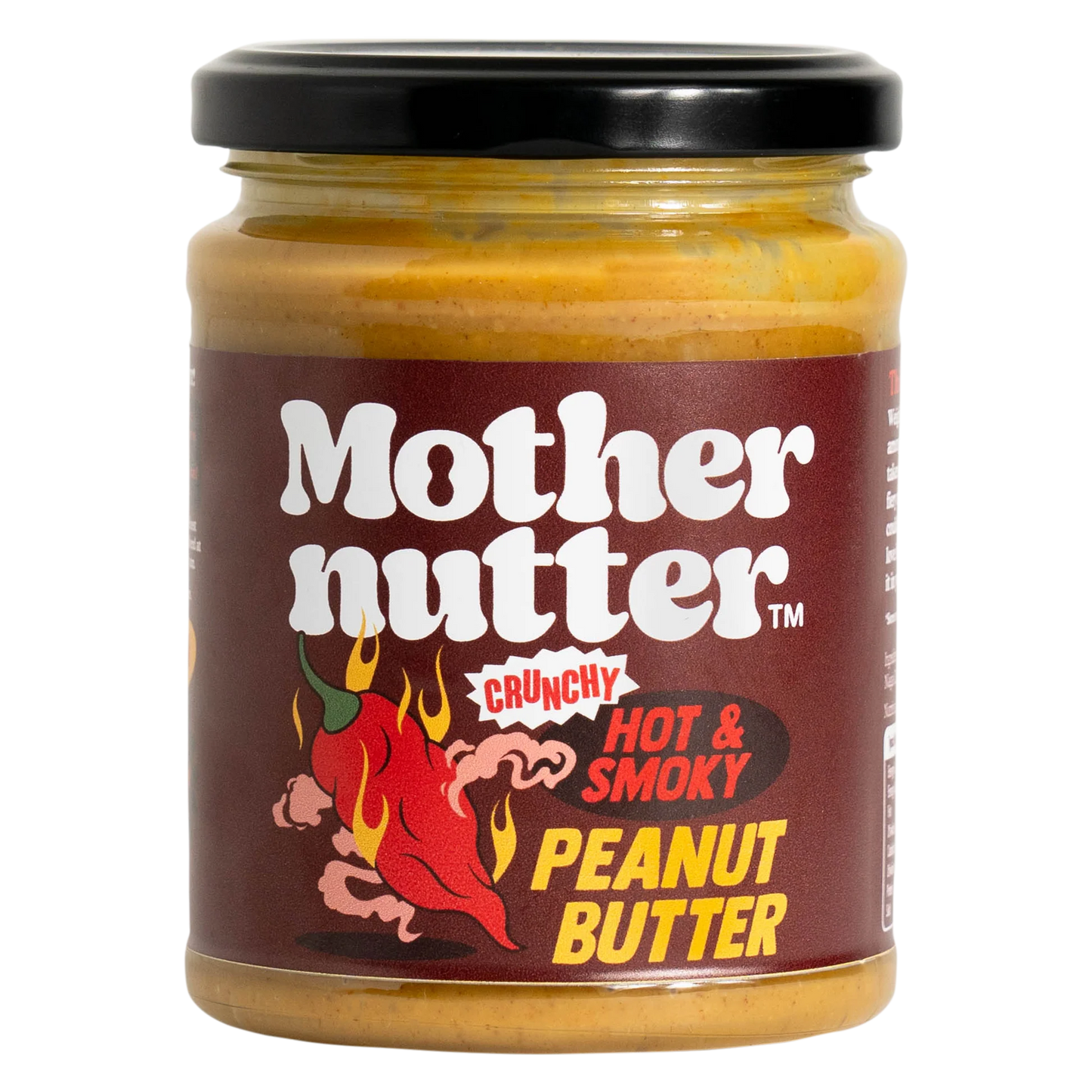 Wild and Fruitful Mothernutter Crunchy Hot & Smoky Peanut Butter 280g