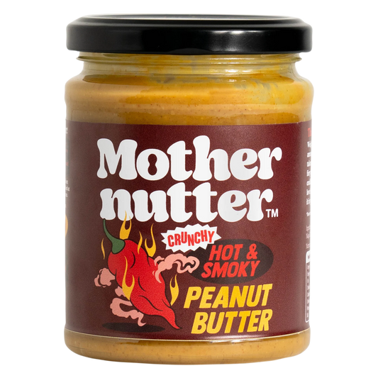 Wild and Fruitful Mothernutter Crunchy Hot & Smoky Peanut Butter 280g