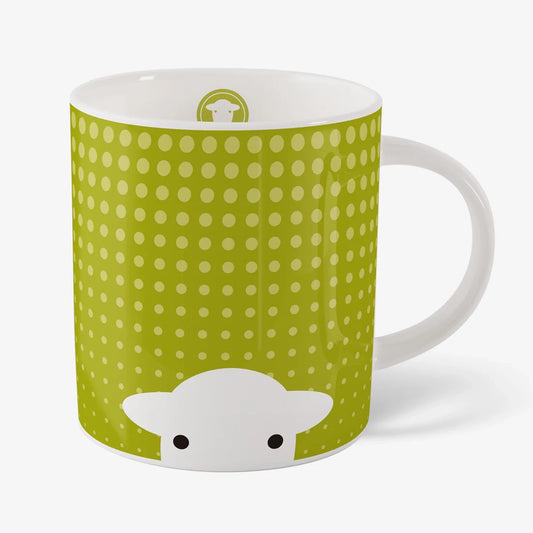Herdy Peep in the Rain Mug - Green