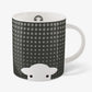 Herdy Peep in the Rain Mug - Grey