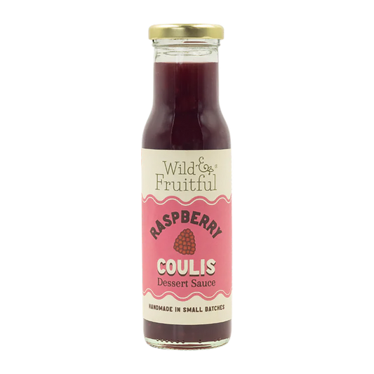 Wild and Fruitful Raspberry Coulis (Pourable Dessert Sauce) - 290g