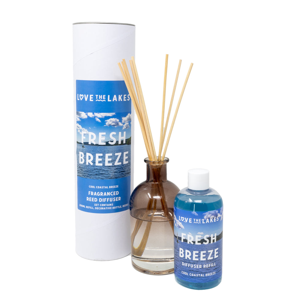 Love the Lakes Fresh Breeze Reed Diffuser Gift Set