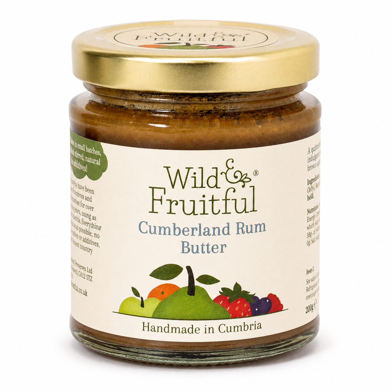 Wild & Fruitful Christmas Rum Butter 200g