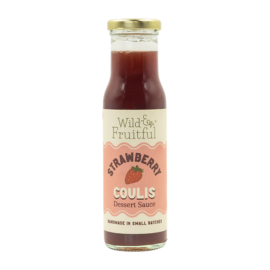 Wild and Fruitful Strawberry Coulis (Pourable Dessert Sauce) - 290g