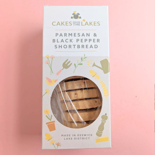 Lake District Parmesan and Black Pepper Shortbread