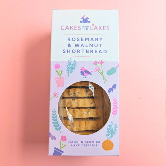 Lake District Rosemary and Walnut Shortbread