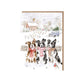 While Shepherds Watched A5 Advent Card