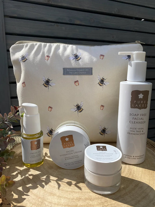 Rebecca Cropper Honey Bee Wash Bag