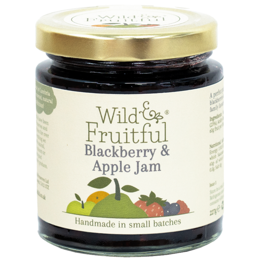 Wild and Fruitful Blueberry & Lemon Jam - 227g