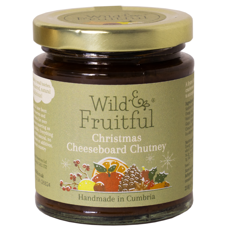 Wild & Fruitful Christmas Cheeseboard Chutney 210g