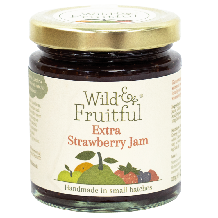 Wild and Fruitful Extra Strawberry Jam - 227g