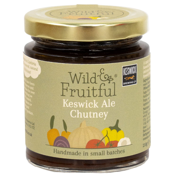 Wild and Fruitful Keswick Ale Chutney - 210g