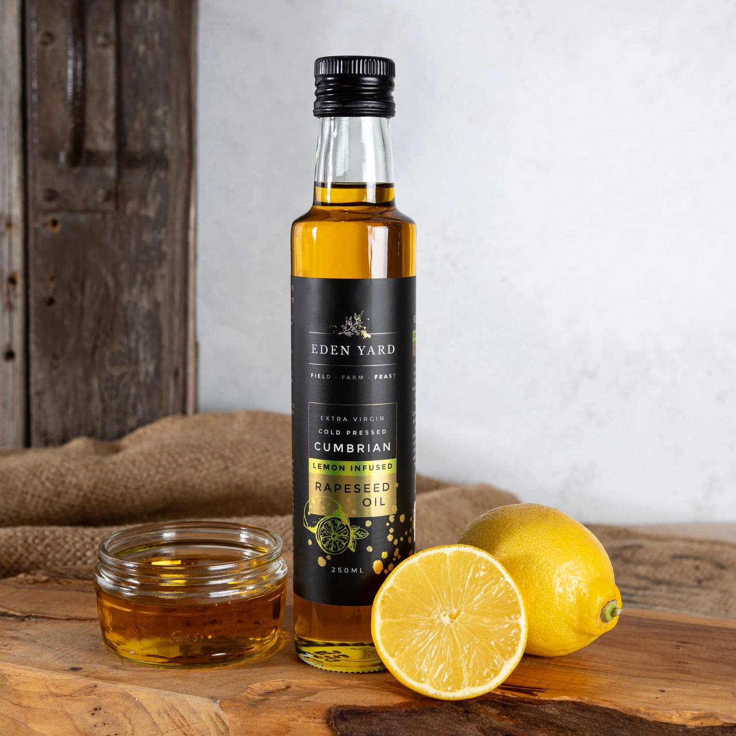 Eden Yard Lemon Infused Rapeseed Oil 250ml
