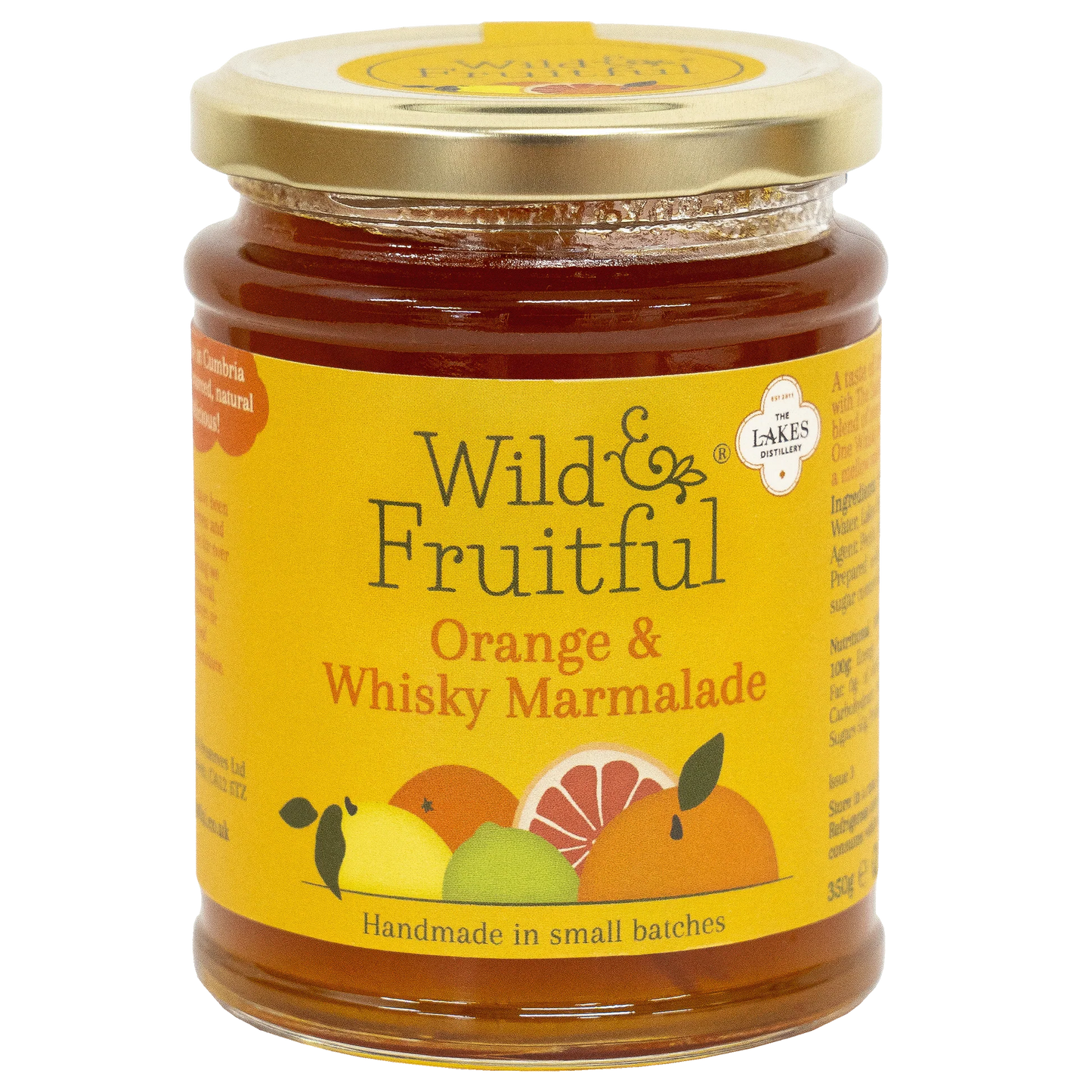 Wild & Fruitful Orange & Whisky Marmalade 350g