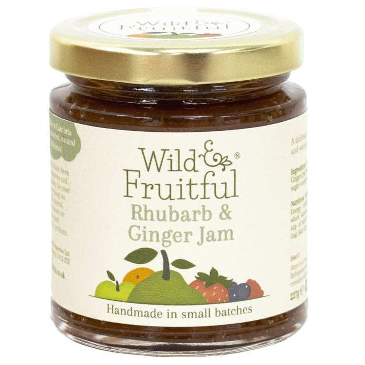 Wild & Fruitful Rhubarb & Ginger Jam