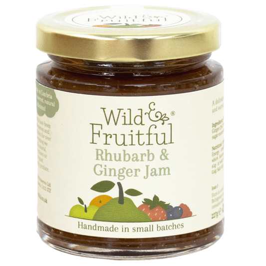 Wild & Fruitful Rhubarb & Ginger Jam