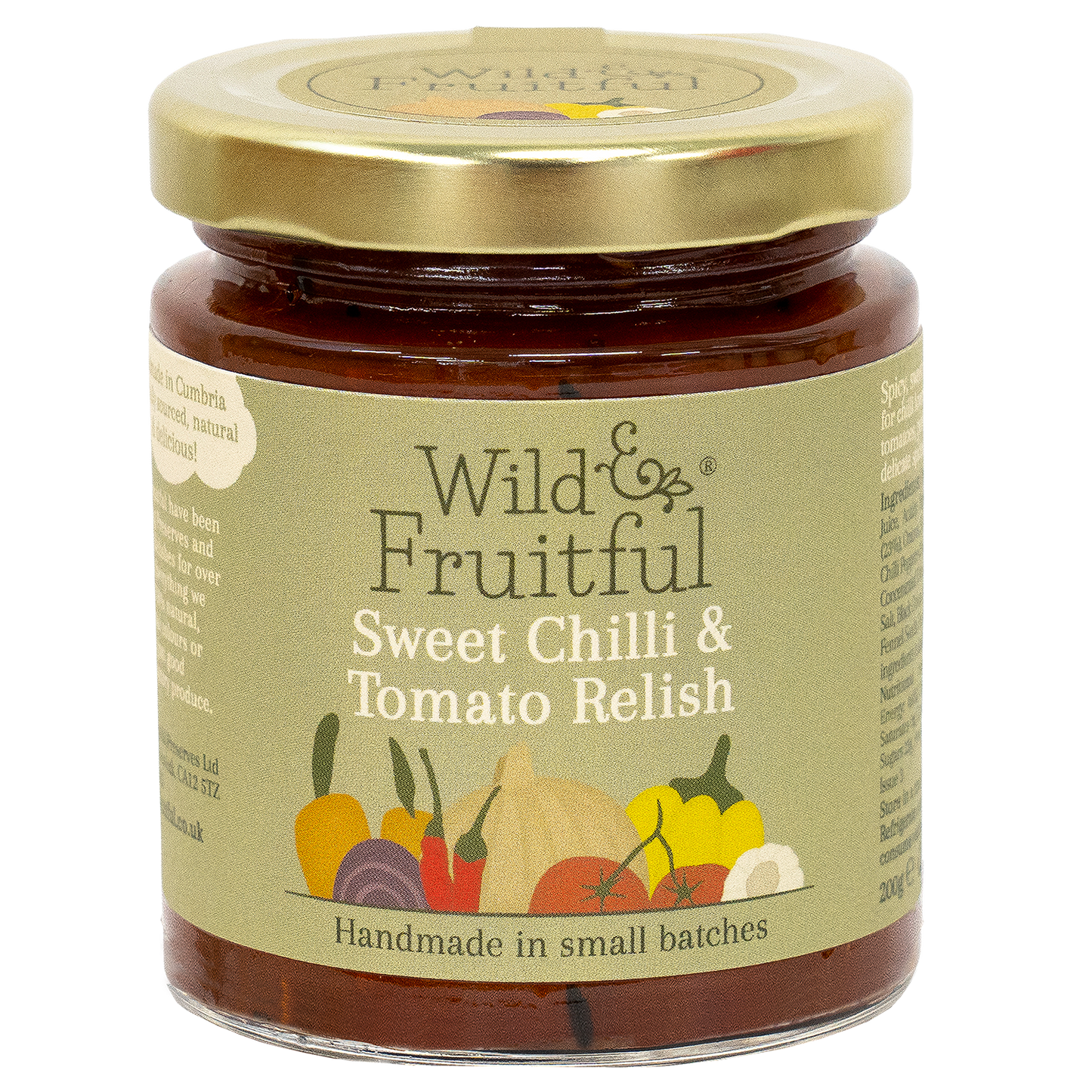 Wild and Fruitful Sweet Chilli & Tomato Relish - 210g