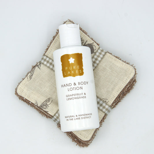 Pure Lakes Grapefruit & Lemongrass 100ml Hand & Body Lotion