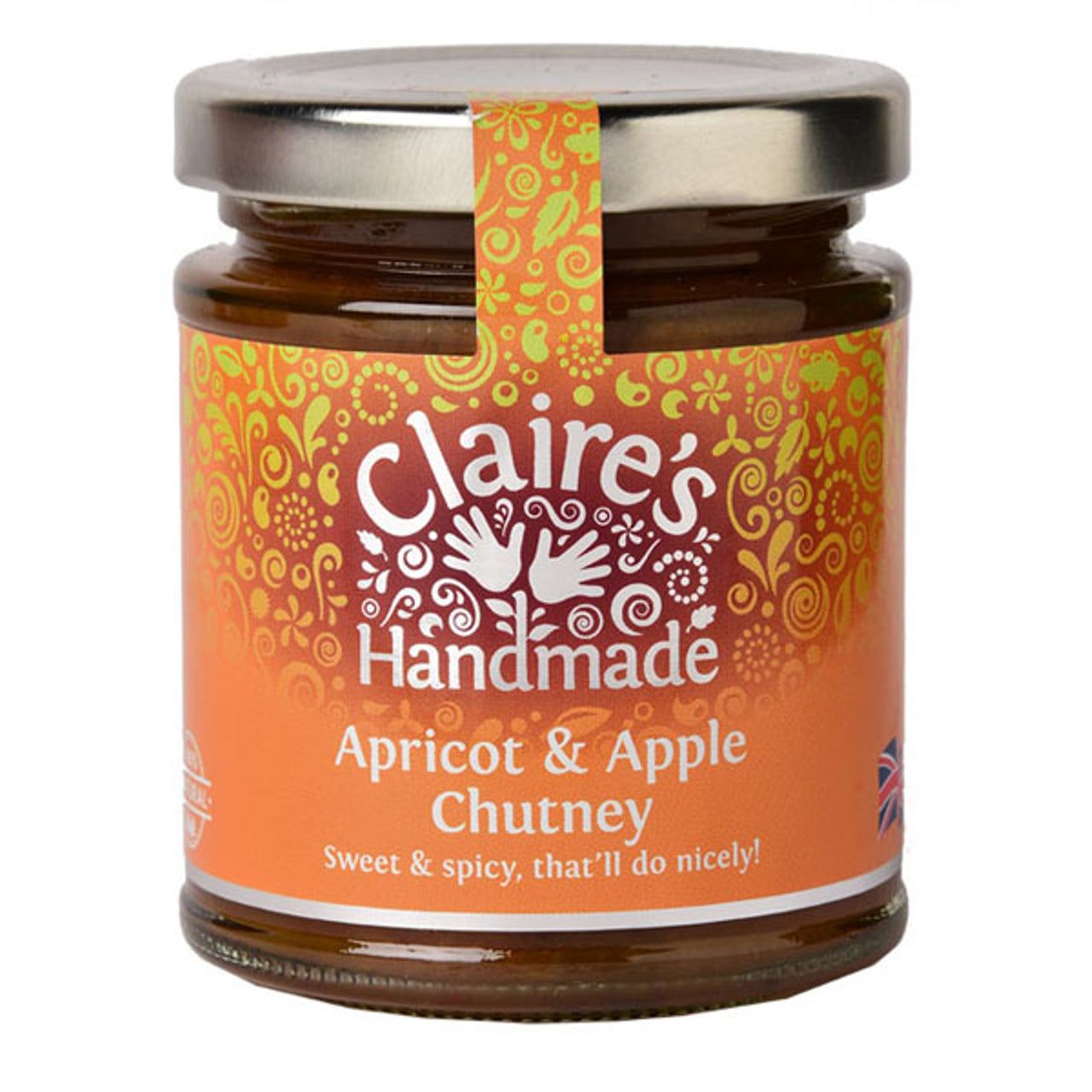 Claire's Handmade Apricot & Apple Chutney 200g