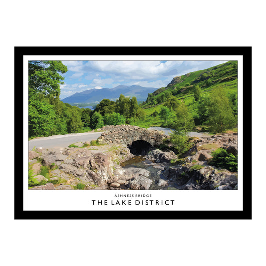 Love the Lakes Ashness Bridge A3 Poster