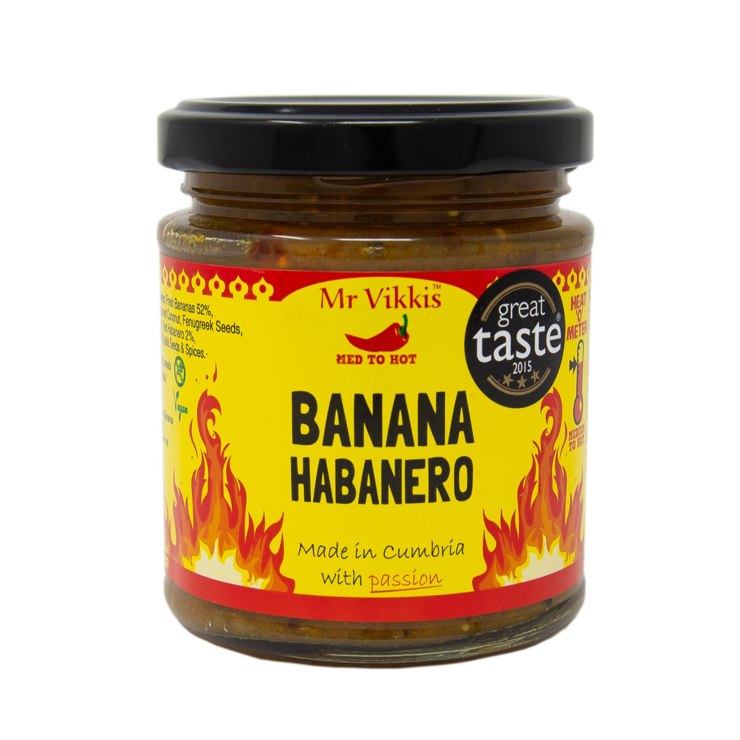 Mr Vikkis Banana Habanero 220g