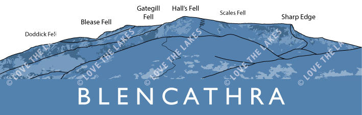 Blencathra Mug - Love the Lakes Exclusive