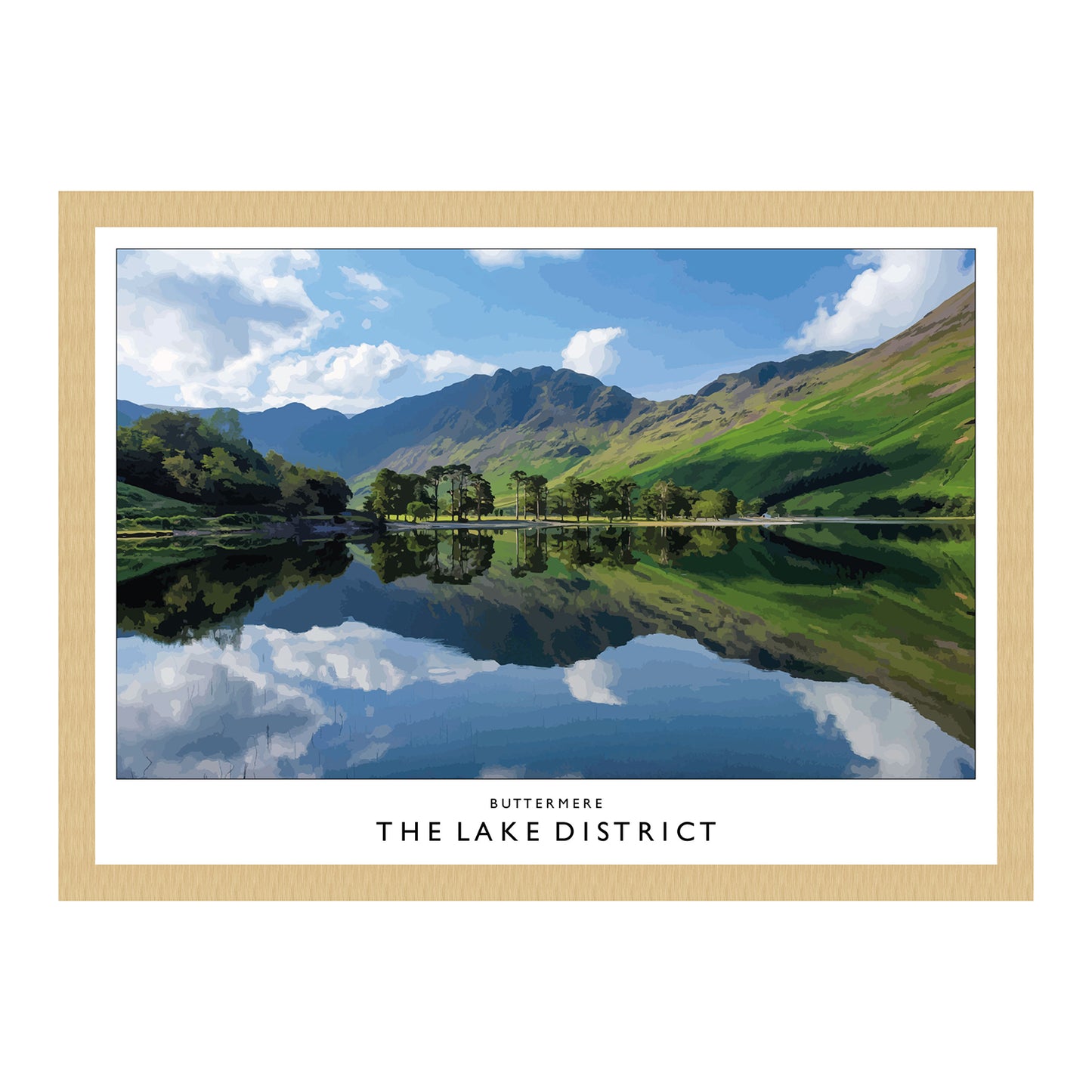 Love the Lakes Buttermere A2 or A3 Poster