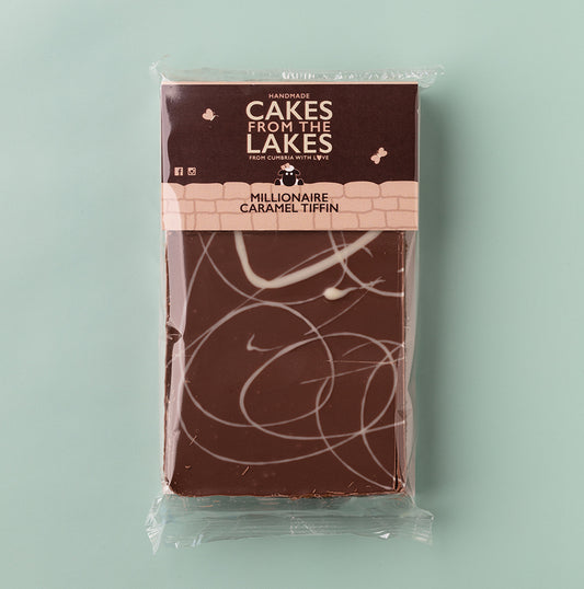 Cakes from The Lakes Millionaire Caramel Tiffin Sharing Slab